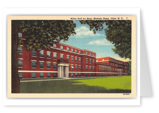 Utica, New York, Wiley Hall of Boys Masonic Home
