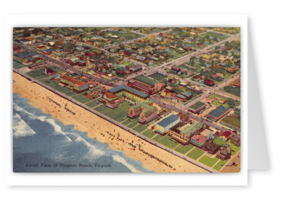 Virginia Beach Virginia Aerial View