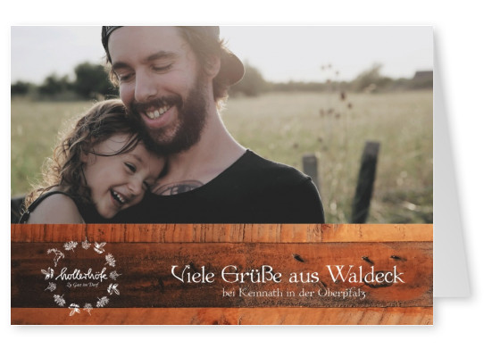 Postkarte Hollerhöfe Hollerhöfe – Waldeck bei Kemnath