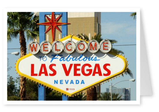 Straßenschild Las Vegas