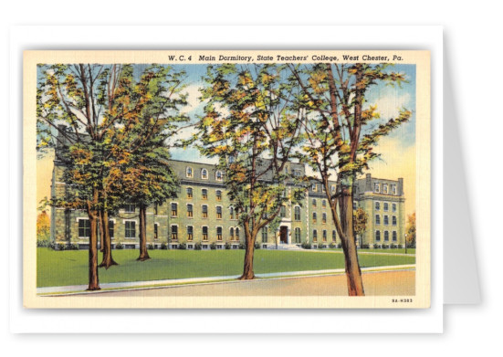 West Chester, Pennsylvania, Main Dormitory, State Teachers' College