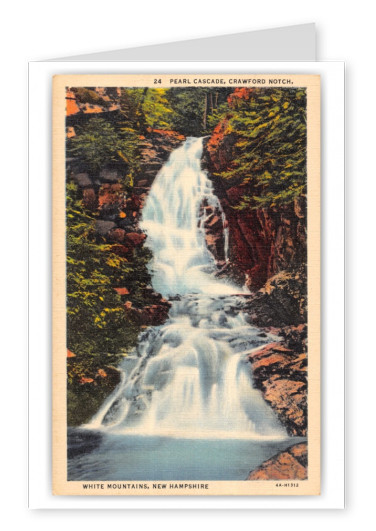 White Mountains, New Hampshire, Pearl Cascade, Crawford Notch