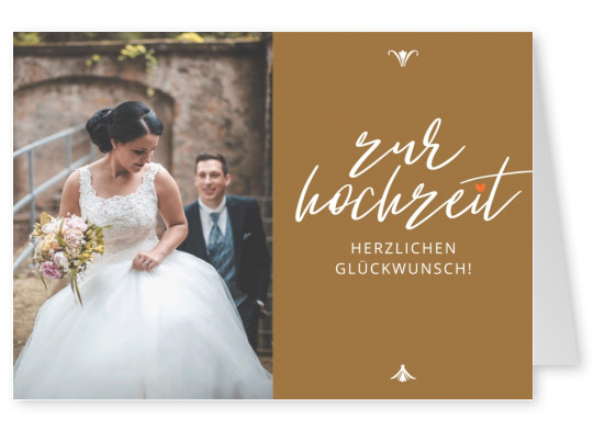 Meridian Design Zur Hochzeit herzlichen GlÃ¼ckwunsch