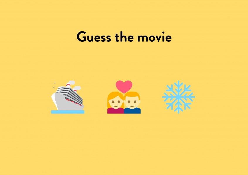 Redaktør procedure Parat Guess the movie | Just because Cards & Quotes | Send real postcards online