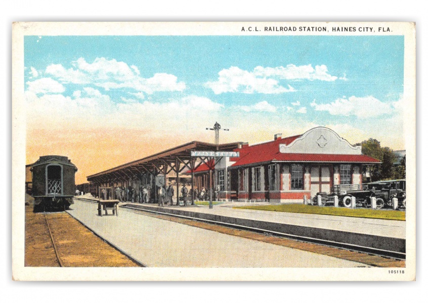 Haines City Florida ACL Railroad Station