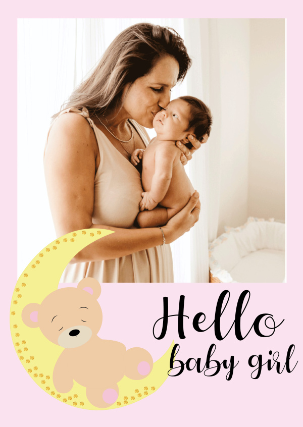 Hallo Baby meisje