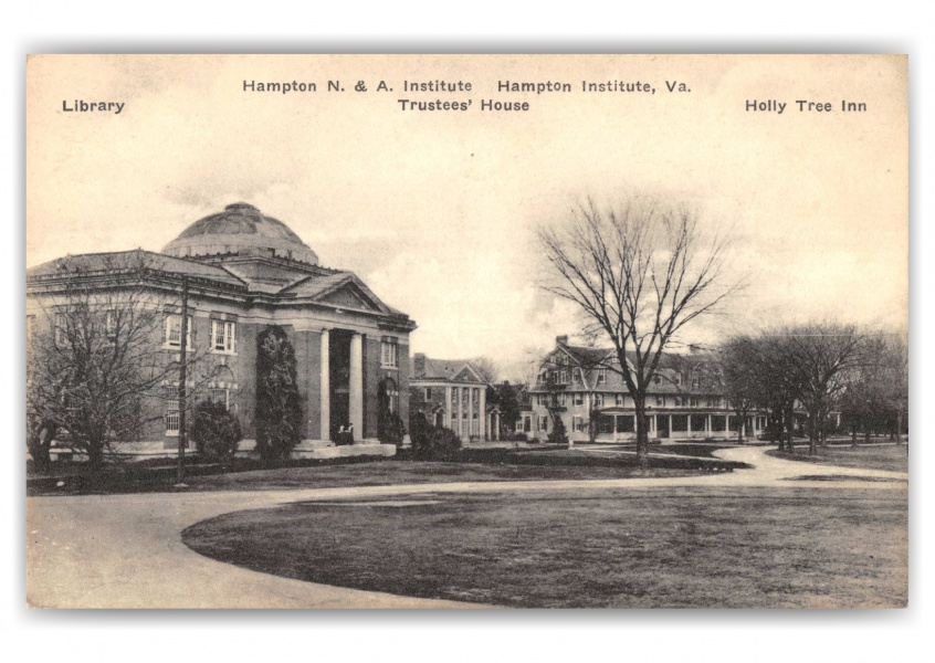 Hampton, Virginia,, Hampton Institute and Holly Tree Inn