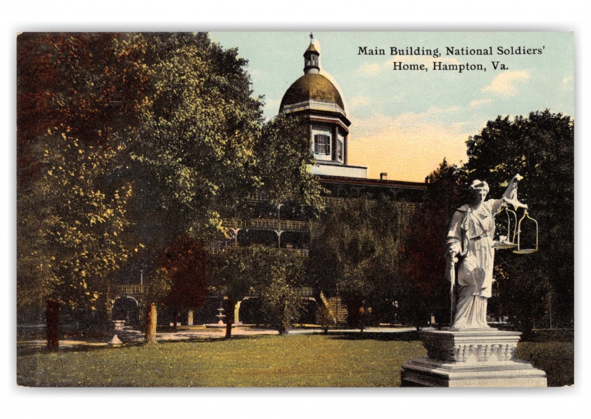 Hampton, Virginia, Main Building, National Soldiers' Home