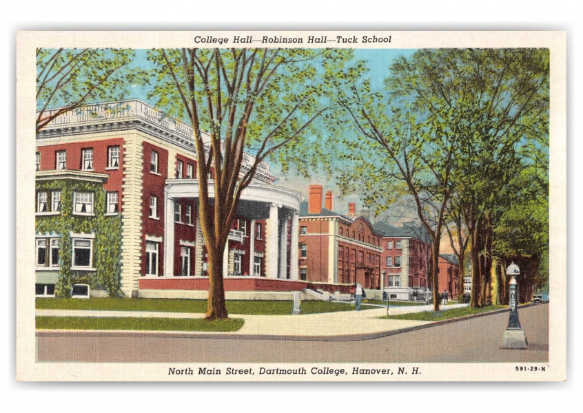 Hanover, New Hampshire, North main Street, Dartmouth College