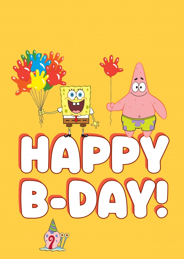 Spongebob - Happy B-day!