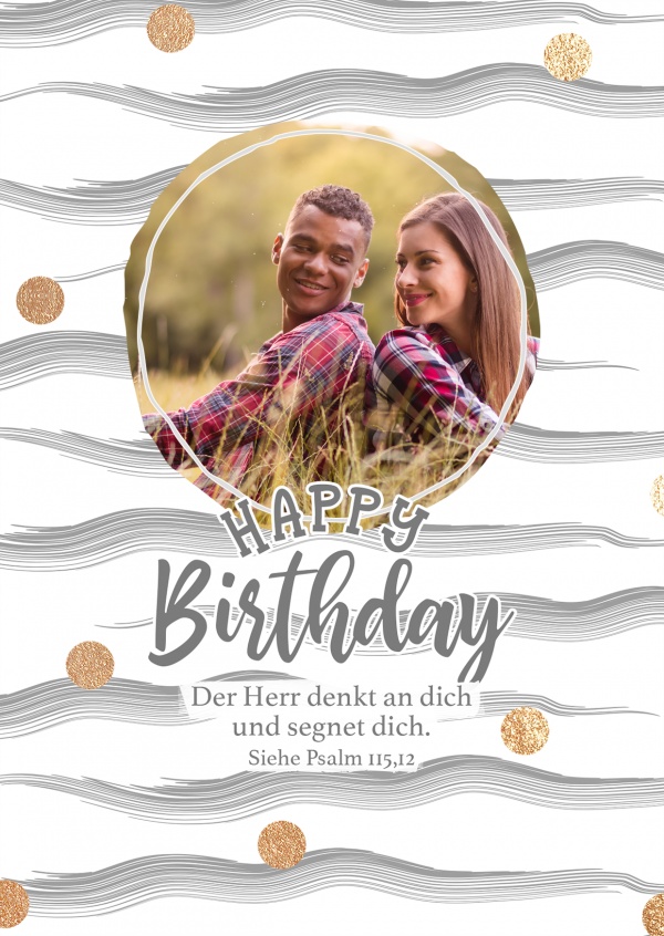 Postkarte SegensArt Happy Birthday