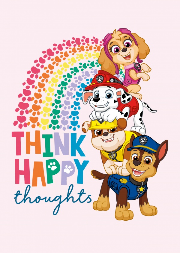 PAW Patrol Think happy thoughts
