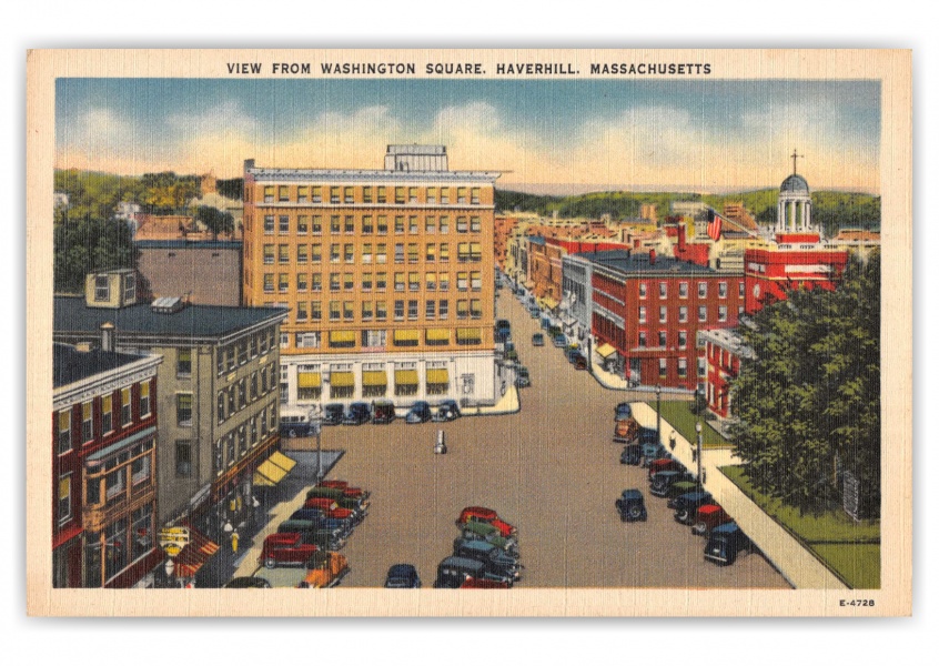 Haverhill, Massachusetts, view from Washington Square