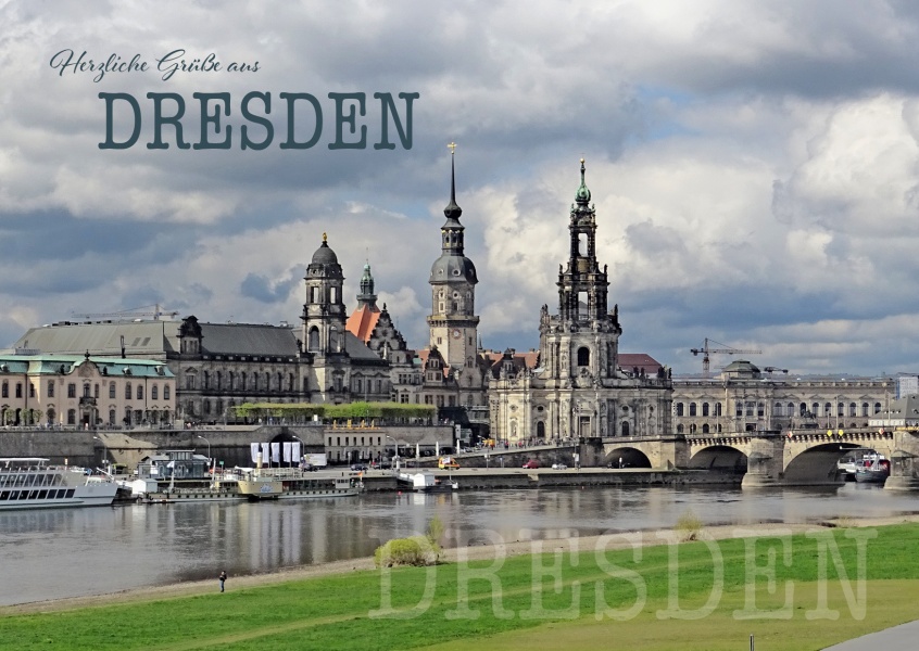 Herzliche Grusse Aus Dresden Urlaubsgrusse Und Spruche Echte Postkarten Online Versenden