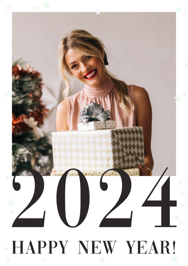 Bonne année 2024 | Carte postale