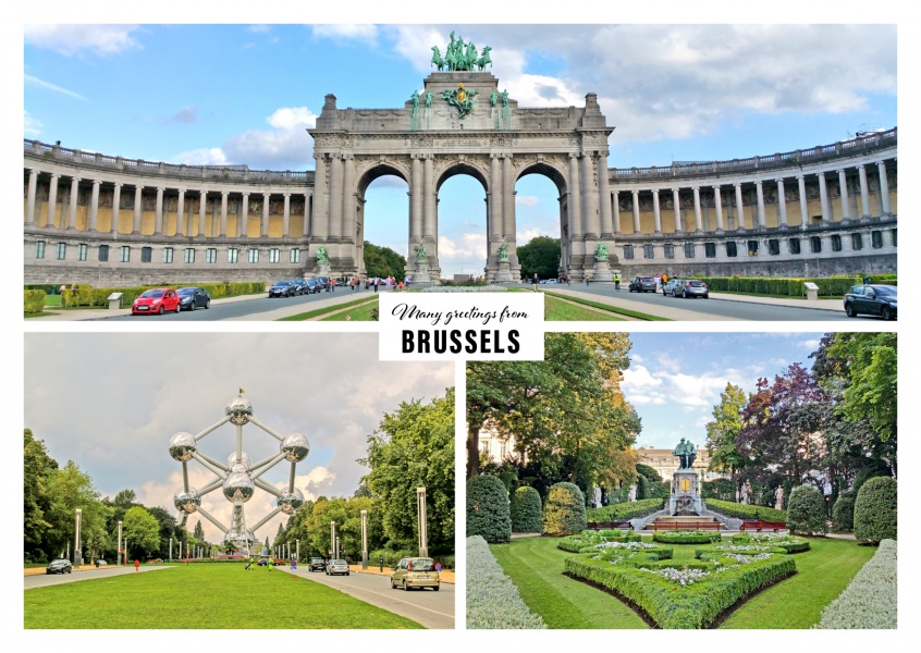 Brussels photocollage