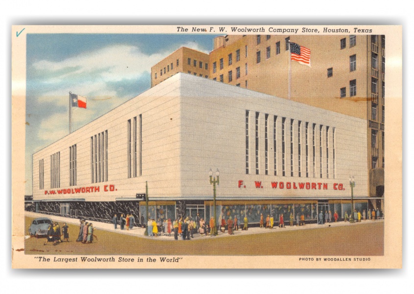 Houston, Texas, New FW Woolworth Company Store