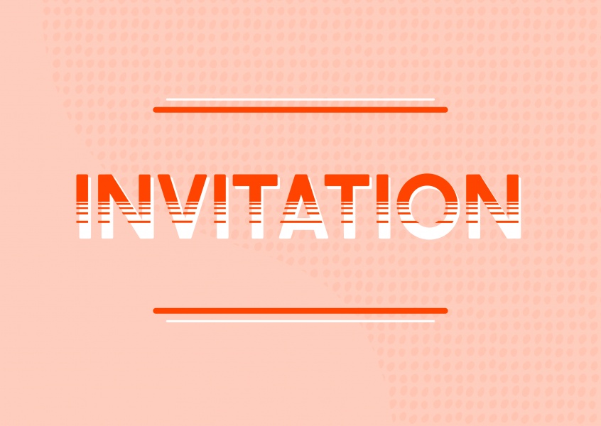 Invitation !