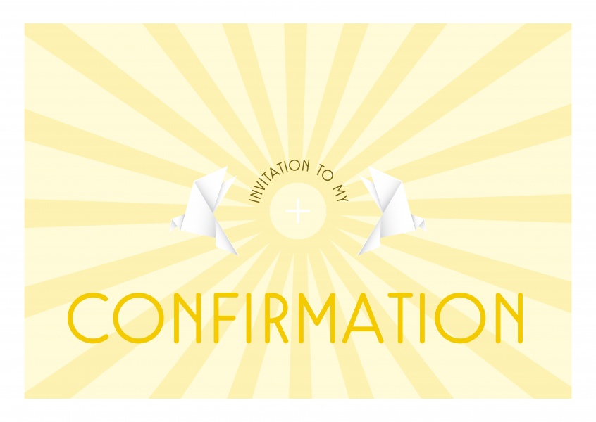 Invitation to my Confirmation