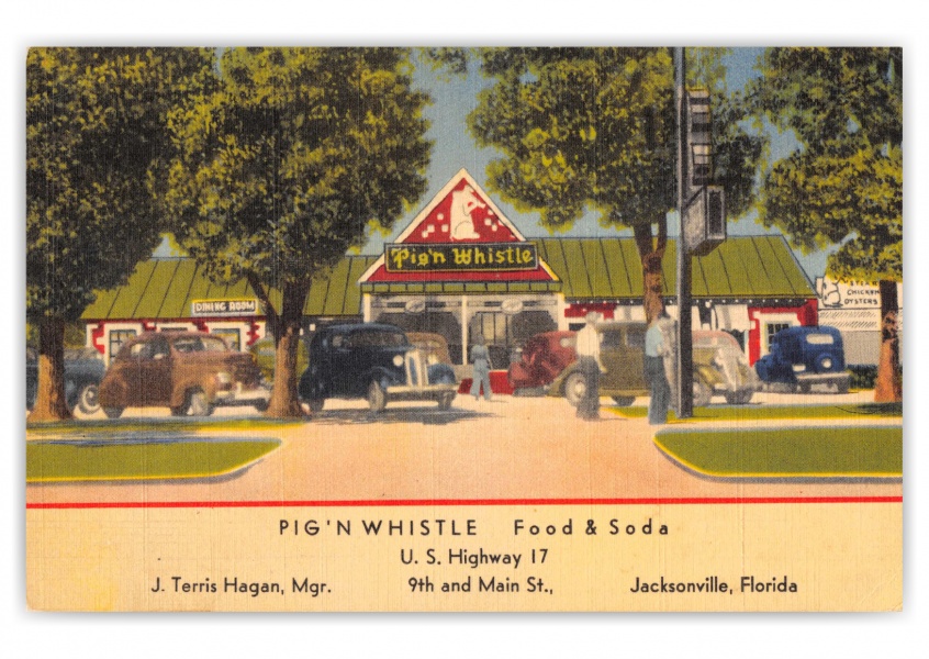Jacksonville, Florida, Pig'N Whistle Food and Soda