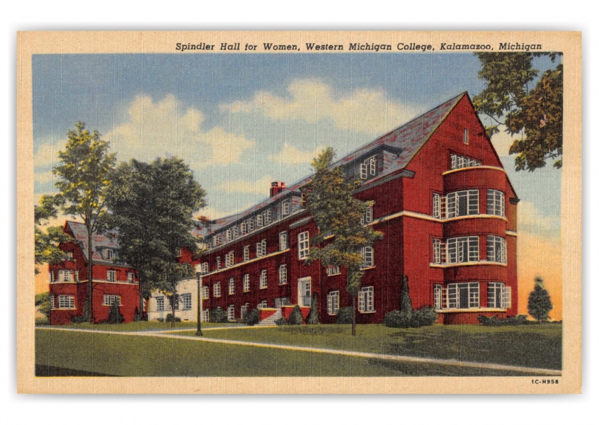 Kalamazoo, Michigan, Spindler Hall for Women, Western Michigan College