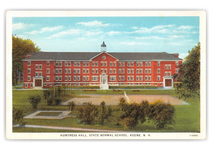 Keene, New Hampshire, Huntress Hall, State Normal School