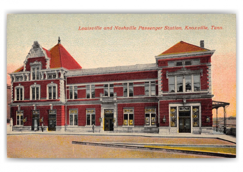 Knoxville Tennessee Louisville and Nashville Passenger Station