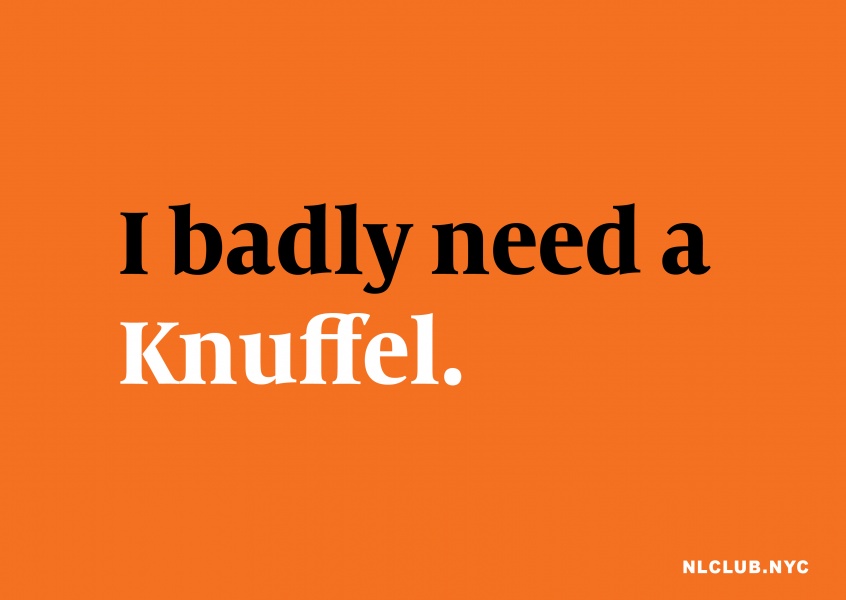Zeeanemoon meest Versnellen I badly need a Knuffel. | Wisdom Sayings & Quotes Cards | Send real  postcards online