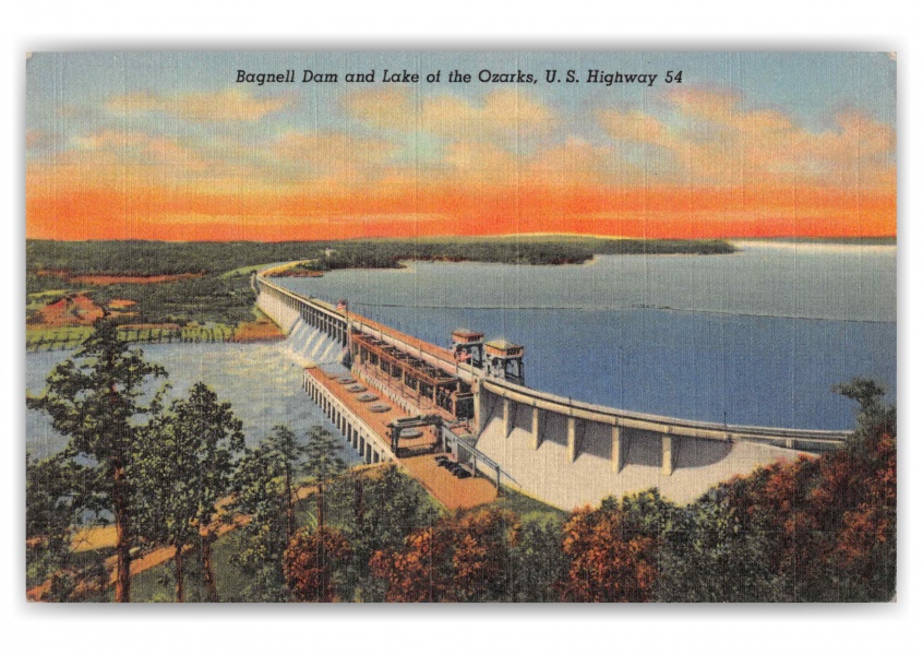 Lake of the Ozarks Missouri Bagnell Dam Highway 54