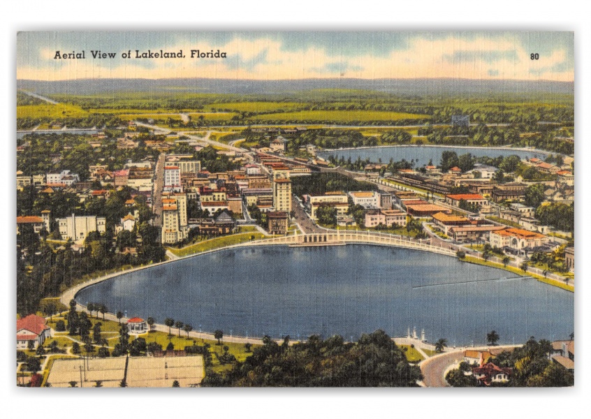Lakeland, Florida, aerial view
