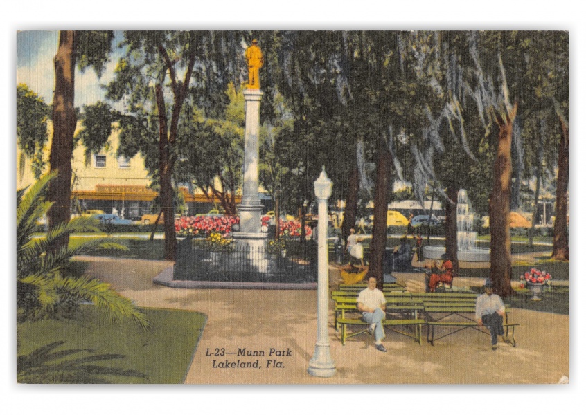 Lakeland, Florida, Munn Park fountain