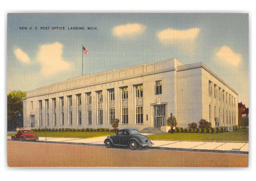 Lansing, Michigan, New U.S. Post Office