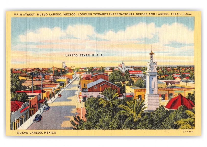 Laredo, Texas, International bridge to nuevo Laredo, Mexico