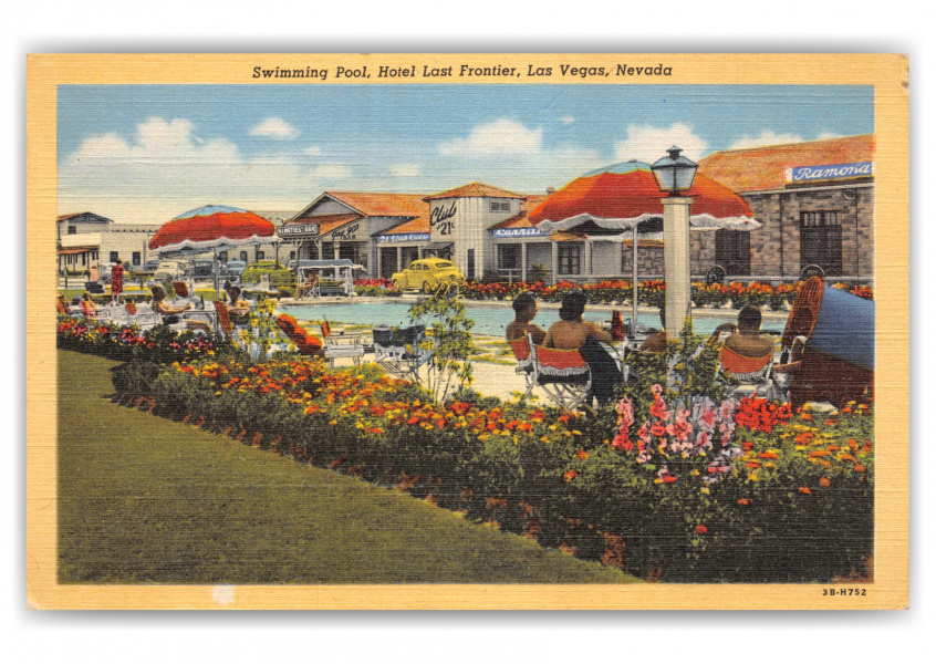 Las Vegas, Nevada, Hotel Last Frontier swimming pool