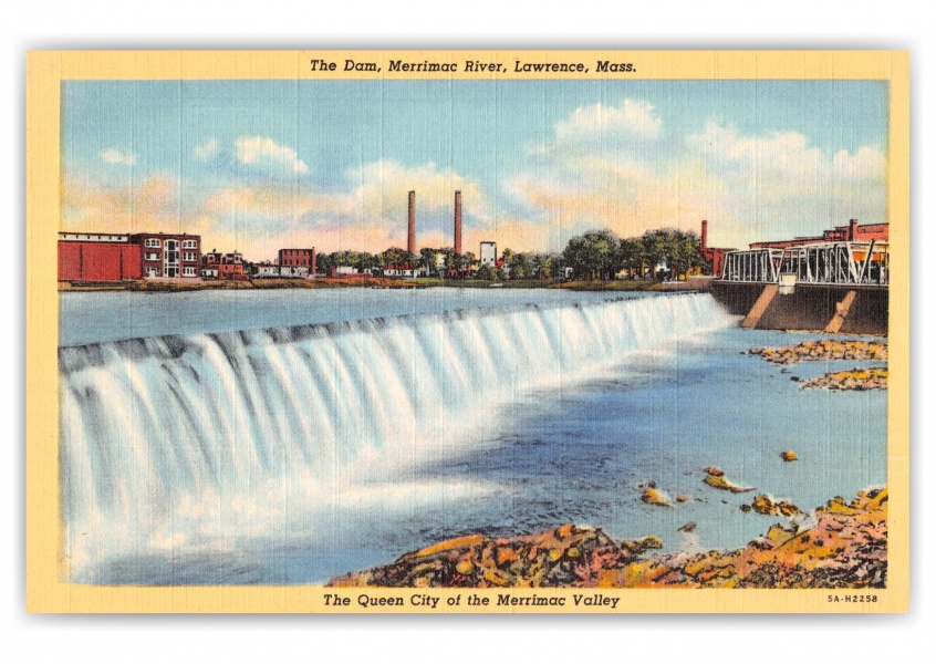Lawrence, Massachusetts, The Dam, Merrimac River