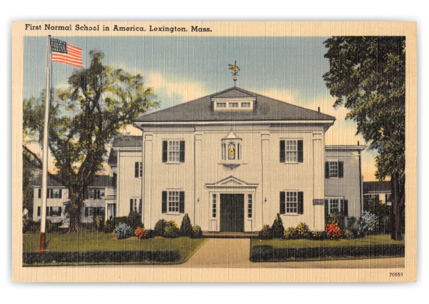 Lexington, Massachusetts, First Normal School in America