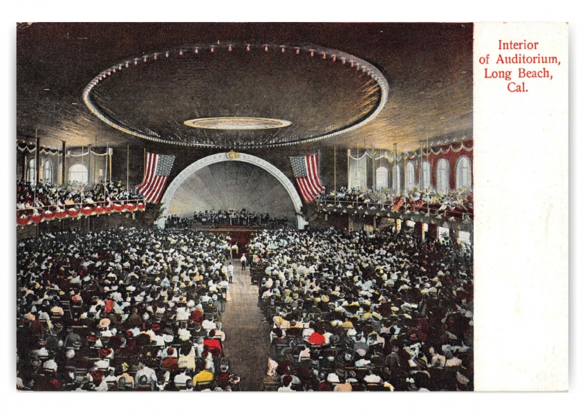 Long Beach California Auditorium Interior