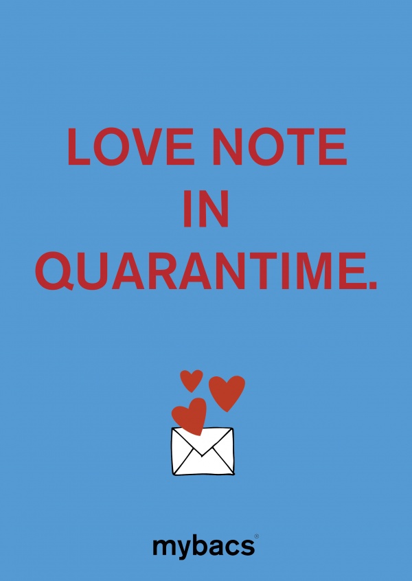 Love note in quarantime