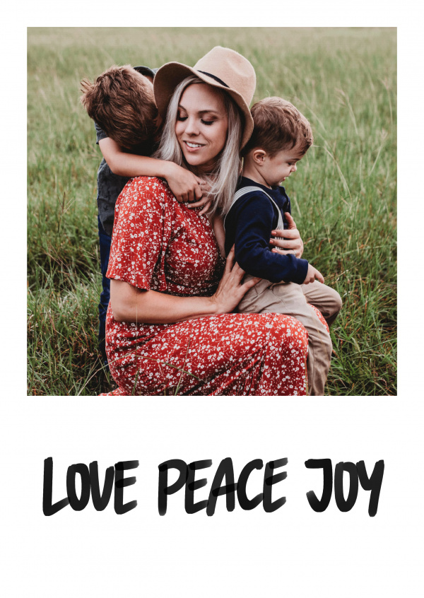 love peace joy