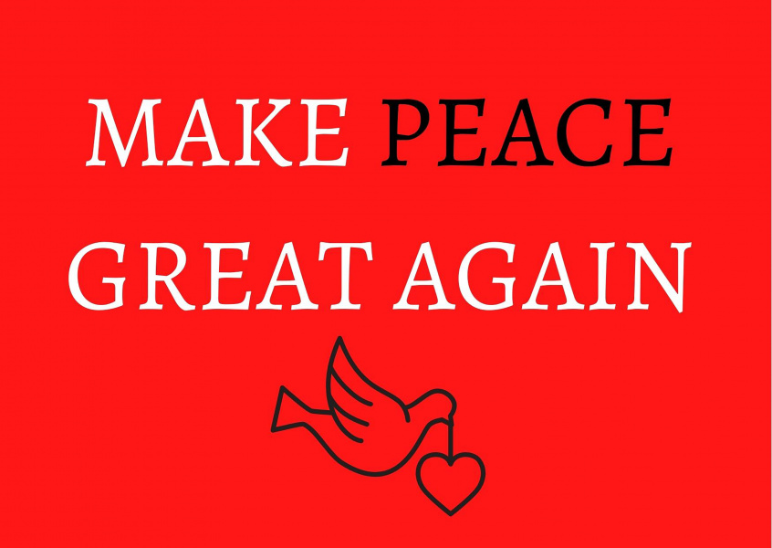 Make peace great again