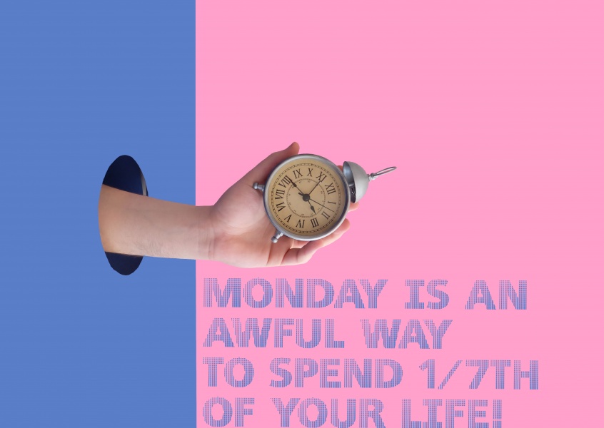 måndag är ett hemskt sätt att använda en sjundedel av ditt liv