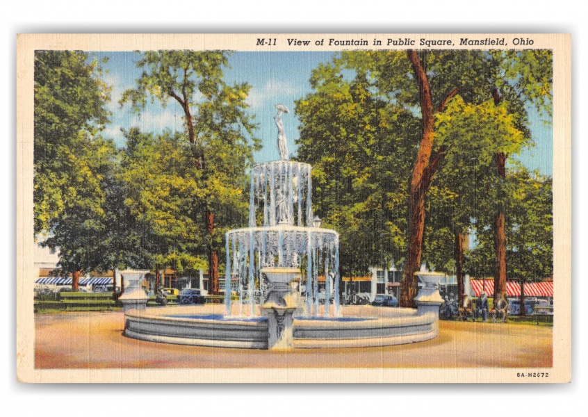 Mansfield, Ohio, Fountain in Public Square