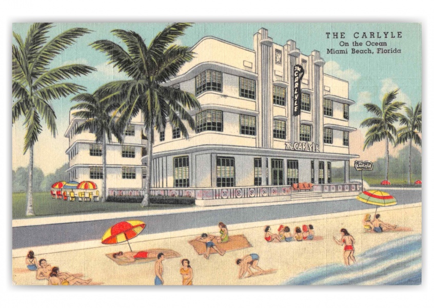 Postcard - It's Great to be in Miami! - Miami, Florida