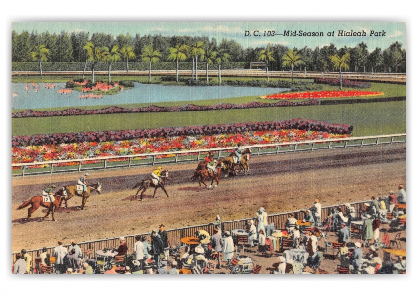 Miami Florida Hialeah Park Race Track Mid Season