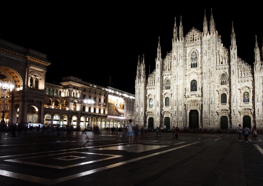 James Graf foto katedralen i Milano