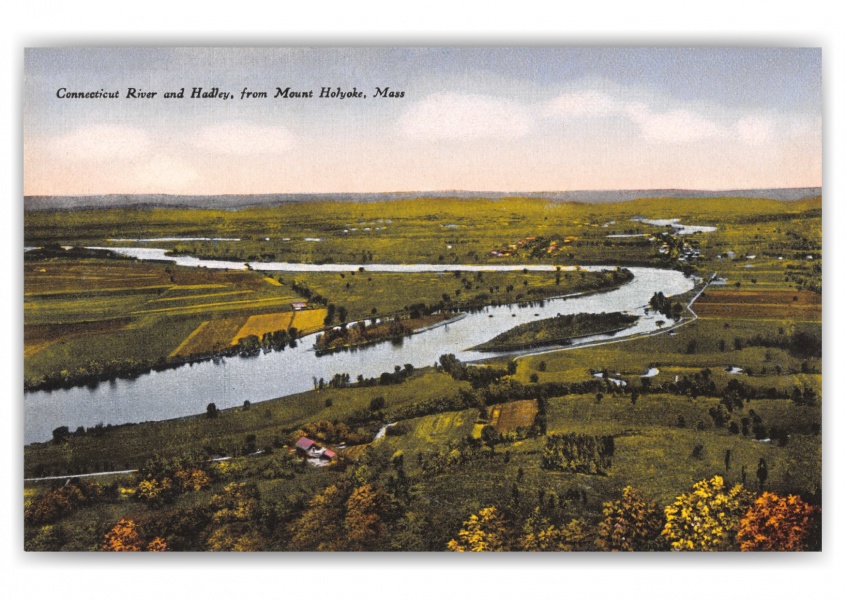 Mont Holyoke, Massachusetts, Connecticut River and Hadley