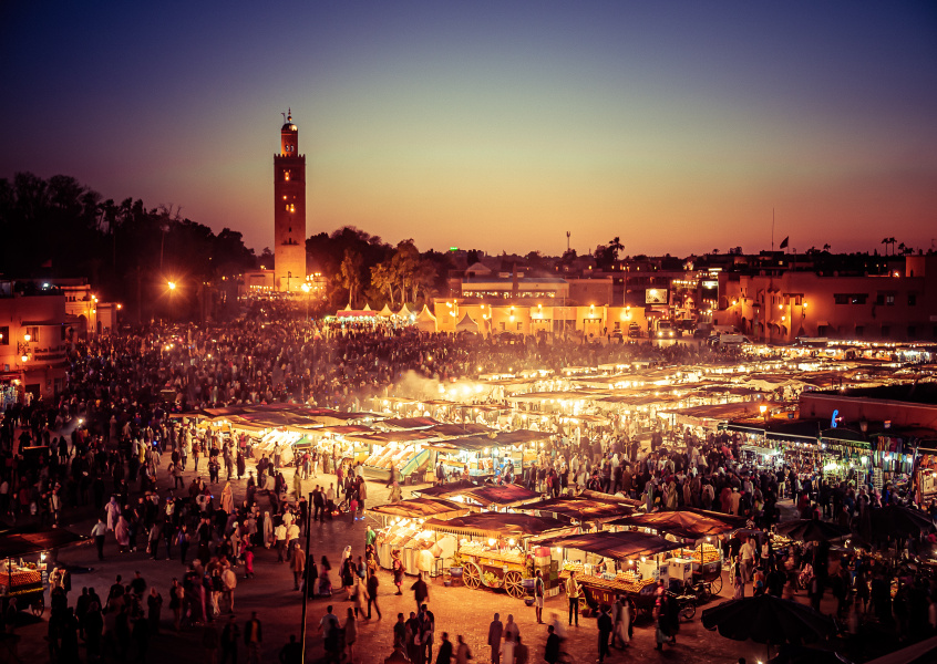 Jemaa El Fna Square Marrakesh