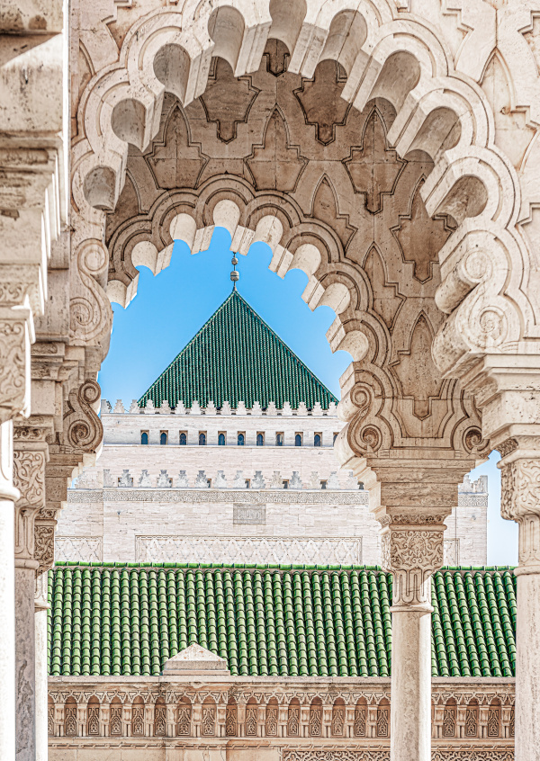 Morocco mausoleum Rabat