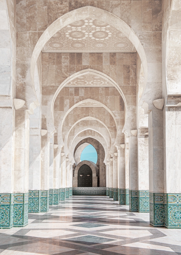 Morocco mosque Casablanca