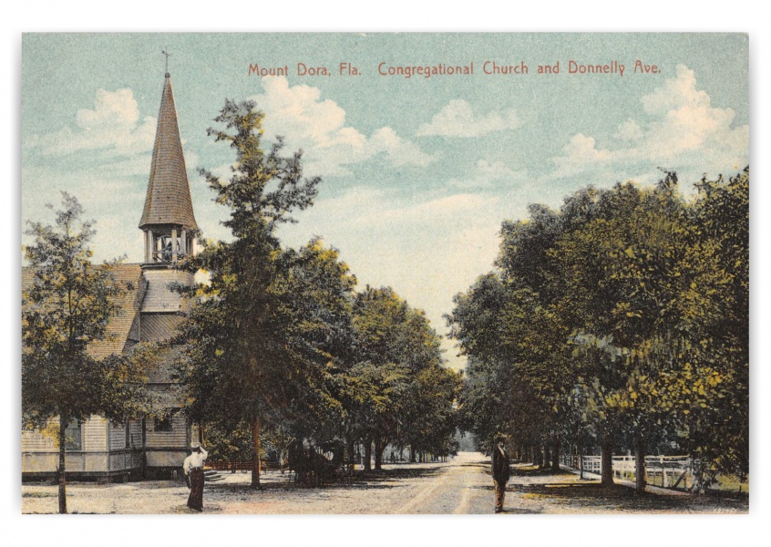 Mount Dora, Florida, Congregational Church and Donnelly Avenue